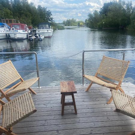 La Mare Houseboat Hotell Nederhorst den Berg Exteriör bild