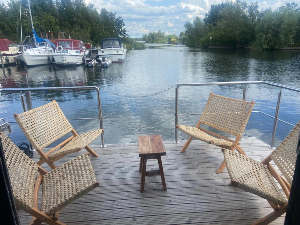 La Mare Houseboat Hotell Nederhorst den Berg Exteriör bild